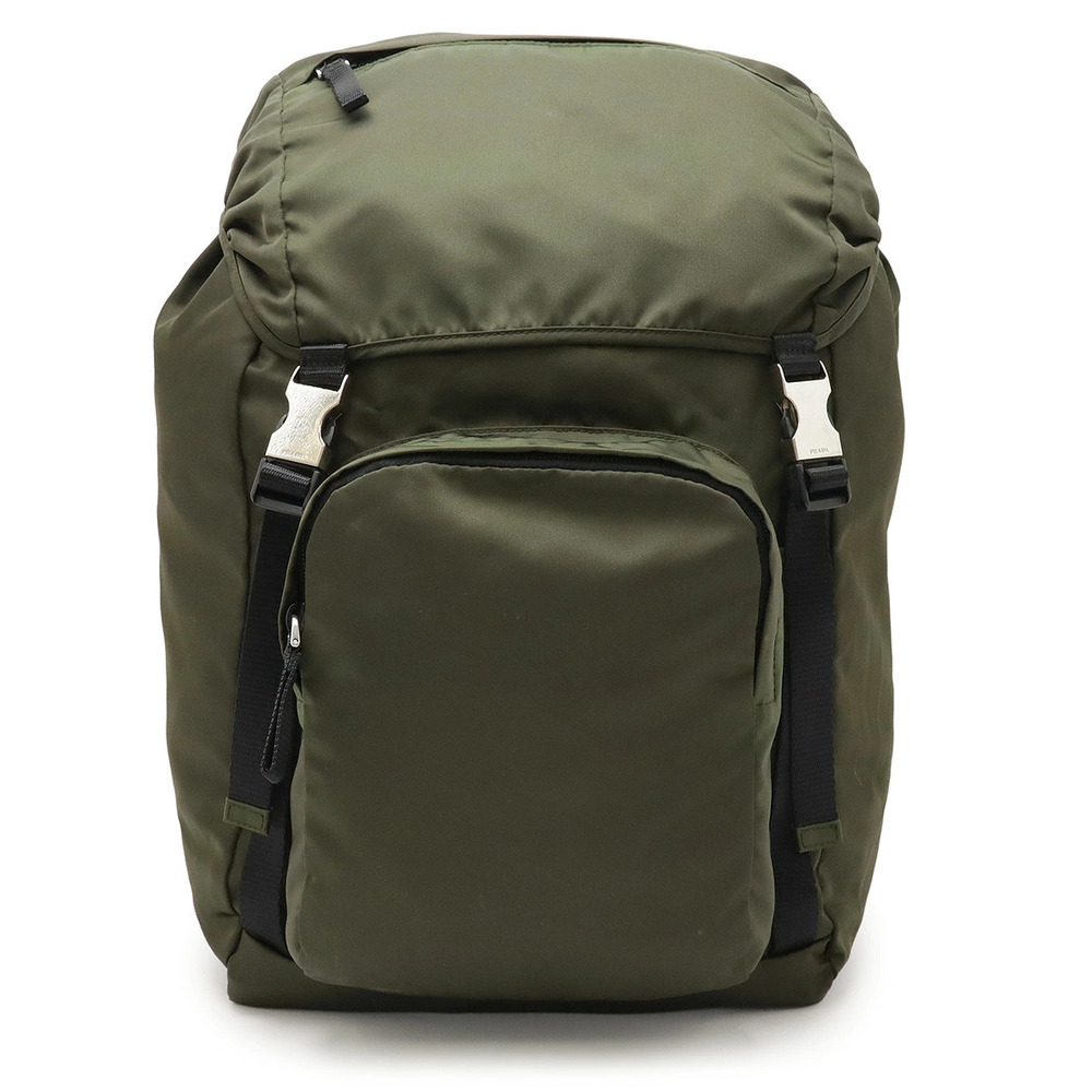 Prada Backpack Daypack MIMETICO Khaki Green